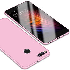 Silikon Hülle Handyhülle Ultra Dünn Schutzhülle Tasche S01 für Xiaomi Mi 5X Rosa