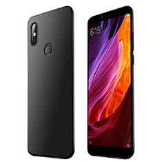 Silikon Hülle Handyhülle Ultra Dünn Schutzhülle Tasche S01 für Xiaomi Mi Max 3 Schwarz