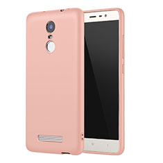 Silikon Hülle Handyhülle Ultra Dünn Schutzhülle Tasche S01 für Xiaomi Redmi Note 3 MediaTek Rosa