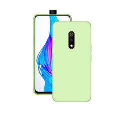 Silikon Hülle Handyhülle Ultra Dünn Schutzhülle Tasche S02 für Realme X Grün