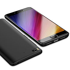 Silikon Hülle Handyhülle Ultra Dünn Schutzhülle Tasche S02 für Xiaomi Mi 5S 4G Schwarz
