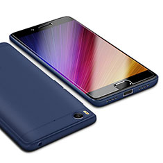 Silikon Hülle Handyhülle Ultra Dünn Schutzhülle Tasche S02 für Xiaomi Mi 5S Blau