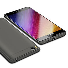 Silikon Hülle Handyhülle Ultra Dünn Schutzhülle Tasche S02 für Xiaomi Mi 5S Grau