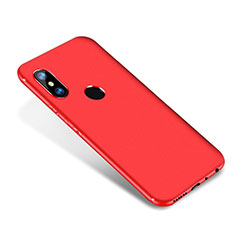 Silikon Hülle Handyhülle Ultra Dünn Schutzhülle Tasche S02 für Xiaomi Redmi Note 5 Rot