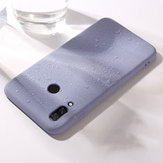 Silikon Hülle Handyhülle Ultra Dünn Schutzhülle Tasche S05 für Huawei Honor V10 Lite Grau