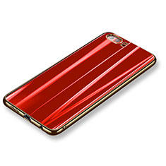 Silikon Hülle Handyhülle Ultra Dünn Schutzhülle Tasche S11 für Huawei Honor 9 Premium Rot