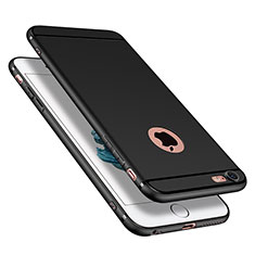 Silikon Hülle Handyhülle Ultra Dünn Schutzhülle U02 für Apple iPhone 6 Plus Schwarz