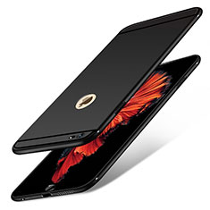 Silikon Hülle Handyhülle Ultra Dünn Schutzhülle U04 für Apple iPhone 6S Plus Schwarz