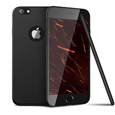 Silikon Hülle Handyhülle Ultra Dünn Schutzhülle U15 für Apple iPhone 6 Schwarz