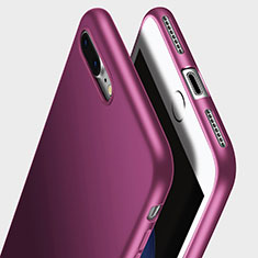 Silikon Hülle Handyhülle Ultra Dünn Schutzhülle Z10 für Apple iPhone 7 Plus Violett