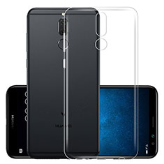 Silikon Hülle Handyhülle Ultradünn Tasche Durchsichtig Transparent für Huawei Mate 10 Lite Klar