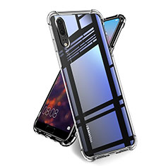Silikon Hülle Handyhülle Ultradünn Tasche Durchsichtig Transparent für Huawei P20 Klar