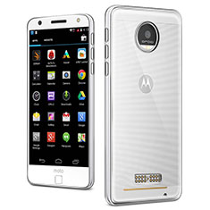 Silikon Hülle Handyhülle Ultradünn Tasche Durchsichtig Transparent für Motorola Moto Z Klar