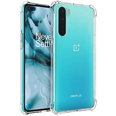 Silikon Hülle Handyhülle Ultradünn Tasche Durchsichtig Transparent für OnePlus Nord Klar