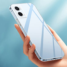 Silikon Hülle Handyhülle Ultradünn Tasche Durchsichtig Transparent für Oppo A76 Klar