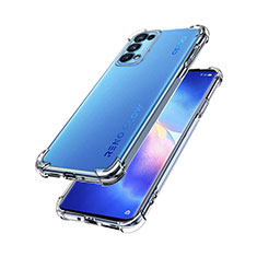 Silikon Hülle Handyhülle Ultradünn Tasche Durchsichtig Transparent für Oppo Reno5 Pro 5G Klar