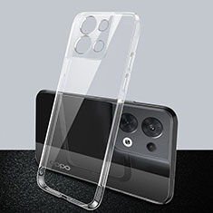 Silikon Hülle Handyhülle Ultradünn Tasche Durchsichtig Transparent für Oppo Reno9 Pro 5G Klar