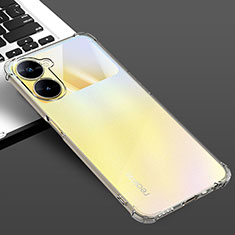 Silikon Hülle Handyhülle Ultradünn Tasche Durchsichtig Transparent für Realme 10S 5G Klar