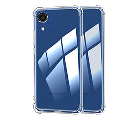 Silikon Hülle Handyhülle Ultradünn Tasche Durchsichtig Transparent für Samsung Galaxy A03 Core Klar