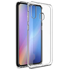 Silikon Hülle Handyhülle Ultradünn Tasche Durchsichtig Transparent für Samsung Galaxy A20 Klar