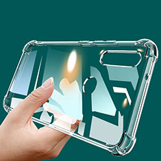 Silikon Hülle Handyhülle Ultradünn Tasche Durchsichtig Transparent für Samsung Galaxy A20s Klar