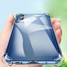 Silikon Hülle Handyhülle Ultradünn Tasche Durchsichtig Transparent für Samsung Galaxy A8s SM-G8870 Klar