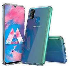 Silikon Hülle Handyhülle Ultradünn Tasche Durchsichtig Transparent für Samsung Galaxy M21 (2021) Klar