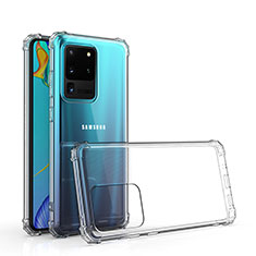 Silikon Hülle Handyhülle Ultradünn Tasche Durchsichtig Transparent für Samsung Galaxy S20 Ultra 5G Klar