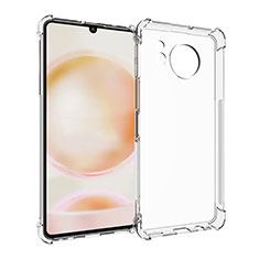 Silikon Hülle Handyhülle Ultradünn Tasche Durchsichtig Transparent für Sharp Aquos Sense7 Plus Klar