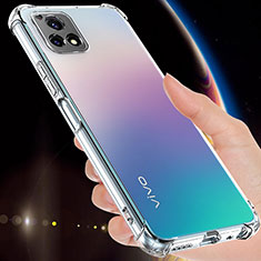Silikon Hülle Handyhülle Ultradünn Tasche Durchsichtig Transparent für Vivo Y31s 5G Klar