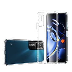 Silikon Hülle Handyhülle Ultradünn Tasche Durchsichtig Transparent für Xiaomi Redmi Note 10T 5G Klar