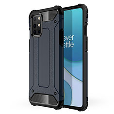 Silikon Hülle Handyhülle und Kunststoff Schutzhülle Hartschalen Tasche für OnePlus 8T 5G Königs Blau