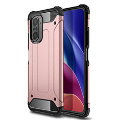 Silikon Hülle Handyhülle und Kunststoff Schutzhülle Hartschalen Tasche WL1 für Xiaomi Mi 11X 5G Rosegold