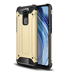 Silikon Hülle Handyhülle und Kunststoff Schutzhülle Hartschalen Tasche WL1 für Xiaomi Redmi 10X 4G Gold