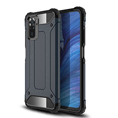 Silikon Hülle Handyhülle und Kunststoff Schutzhülle Hartschalen Tasche WL2 für Xiaomi Redmi Note 10S 4G Königs Blau