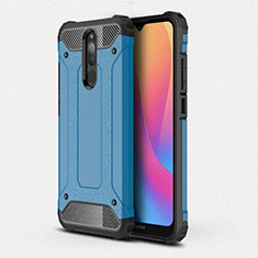 Silikon Hülle Handyhülle und Kunststoff Schutzhülle Tasche für Xiaomi Redmi 8 Hellblau