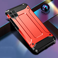 Silikon Hülle Handyhülle und Kunststoff Schutzhülle Tasche R01 für Huawei Nova 7i Rot