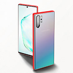 Silikon Hülle Handyhülle und Kunststoff Schutzhülle Tasche U02 für Samsung Galaxy Note 10 Plus 5G Rot