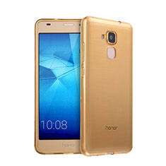 Silikon Hülle Ultra Dünn Schutzhülle Durchsichtig Transparent für Huawei GR5 Mini Gold