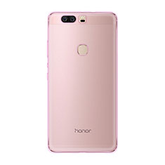 Silikon Hülle Ultra Dünn Schutzhülle Durchsichtig Transparent für Huawei Honor V8 Rosa