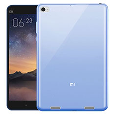 Silikon Hülle Ultra Dünn Schutzhülle Durchsichtig Transparent für Xiaomi Mi Pad 3 Blau