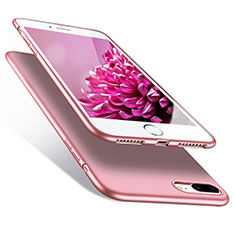 Silikon Schutzhülle Gummi Tasche Gel für Apple iPhone 7 Plus Rosa
