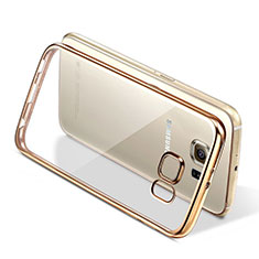 Silikon Schutzhülle Rahmen Tasche Durchsichtig Transparent Matt für Samsung Galaxy Note 5 N9200 N920 N920F Gold