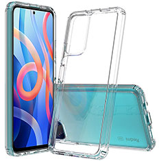 Silikon Schutzhülle Rahmen Tasche Hülle Durchsichtig Transparent 360 Grad Ganzkörper ZJ1 für Xiaomi Redmi Note 11S 5G Klar