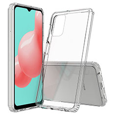 Silikon Schutzhülle Rahmen Tasche Hülle Durchsichtig Transparent 360 Grad Ganzkörper ZJ4 für Samsung Galaxy A32 4G Klar