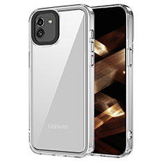 Silikon Schutzhülle Rahmen Tasche Hülle Durchsichtig Transparent AC1 für Samsung Galaxy A03 Klar