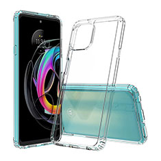 Silikon Schutzhülle Rahmen Tasche Hülle Durchsichtig Transparent für Motorola Moto Edge 20 Lite 5G Klar