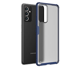 Silikon Schutzhülle Rahmen Tasche Hülle Durchsichtig Transparent für Samsung Galaxy A54 5G Blau