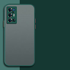 Silikon Schutzhülle Rahmen Tasche Hülle Durchsichtig Transparent für Vivo X70 Pro+ Plus 5G Nachtgrün