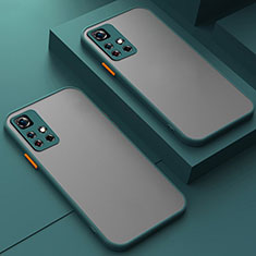 Silikon Schutzhülle Rahmen Tasche Hülle Durchsichtig Transparent für Xiaomi Mi 11i 5G (2022) Nachtgrün